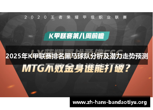 2025年K甲联赛排名黑马球队分析及潜力走势预测