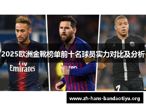 2025欧洲金靴榜单前十名球员实力对比及分析